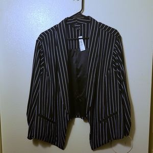 Torrid pinstriped blazer